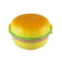 Ланч-бокс No Brand Hamburger 12.5x9 см 1 л Желтый (987374)