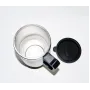 Термокухоль з підігрівом Electric Mug 12 V Сріблястий з чорним (73698839)