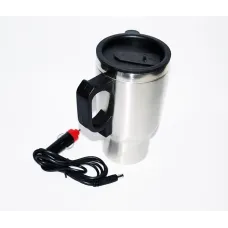 Термокухоль з підігрівом Electric Mug 12 V Сріблястий з чорним (73698839) Термокухоль з підігрівом Electric Mug 12 V Сріблястий з чорним (73698839)