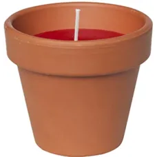 Свічка Candle pot Стандарт 10 х 11 Коричневий з бордовим (000001349) Свічка Candle pot Стандарт 10 х 11 Коричневий з бордовим (000001349)
