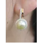 Срібна каблучка Sil з перлами 104s-1 Білий (Sil-912)