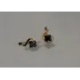 Серебряные серьги Sil с золотыми накладками 118s-13 Черный (Sil-829)