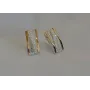 Серьги из серебра Sil 059s Прозрачный (Sil-948)