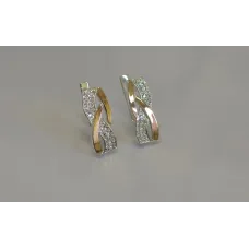 Серебряные серьги Sil с фианитами 103s Прозрачный (Sil-916) Серебряные серьги Sil с фианитами 103s Прозрачный (Sil-916)