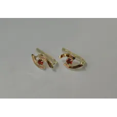 Серебряные серьги Sil 113s-8 Гранат (Sil-888)