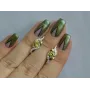 Серебряные серьги Sil с золотыми накладками 128s-3 Желтый (Sil-1031)