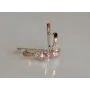 Серебряные серьги Sil с золотом 140s-4 Розовый (Sil-692)