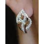 Сережки зі срібла Sil 077s Фіаніт (Sil-947)