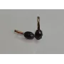 Серебряные серьги Sil с золотыми накладками 147s-7 Фианит (Sil-1126)