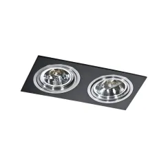 Точковий світильник Azzardo SIRO 2 GM2200-BK-ALU (AZ0772) Точковий світильник Azzardo SIRO 2 GM2200-BK-ALU (AZ0772)