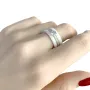 Серебряное кольцо SilverBreeze с керамикой 16.5 (0481630)