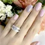 Серебряное кольцо Silver Breeze с керамикой 18 размер (1150566-18)