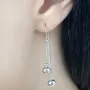 Серебряные серьги Silver Breeze без камней (1583975)