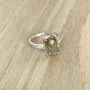 Серебряное кольцо Silver Breeze с султанитом 18 размер (1937600-18)
