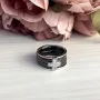Серебряное кольцо SilverBreeze с керамикой 16 (1150306)