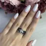 Серебряное кольцо SilverBreeze с керамикой 16 (1150306)