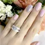 Серебряное кольцо SilverBreeze с керамикой 17 (1150566)