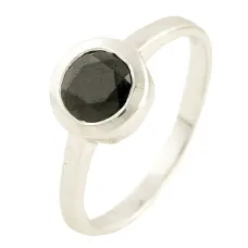 Серебряное кольцо SilverBreeze с натуральным сапфиром 1.3ct (1197172) 18 размер