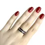 Серебряное кольцо SilverBreeze с керамикой 18.5 (1223635)