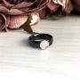 Срібна каблучка SilverBreeze з керамікою 18.5 (1577233)