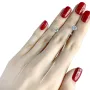 Серебряные серьги SilverBreeze с фианитами (1583920)