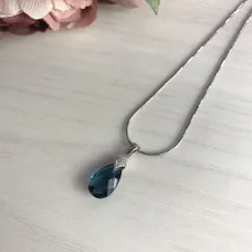 Серебряная подвеска SilverBreeze с топазом Лондон Блю 3.743ct (1652817) Серебряная подвеска SilverBreeze с топазом Лондон Блю 3.743ct (1652817)