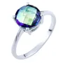 Серебряное кольцо SilverBreeze с натуральным мистик топазом 2.15ct (1734346) 18 размер