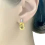 Серебряные серьги SilverBreeze с цитрином nano (1917459)