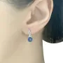 Срібна каблучка SilverBreeze з натуральним містик топазом 1.257ct (1959022)