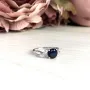Серебряное кольцо SilverBreeze с сапфиром nano 17 (1959138)