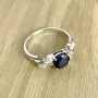 Серебряное кольцо SilverBreeze с натуральным сапфиром 1.963ct (1961704) 17.5