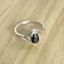 Серебряное кольцо SilverBreeze с натуральным сапфиром (2000495) 18 размер