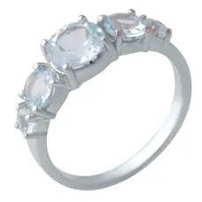 Серебряное кольцо SilverBreeze с натуральным топазом 1.5ct (2018858) 17 размер Серебряное кольцо SilverBreeze с натуральным топазом 1.5ct (2018858) 17 размер