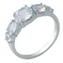 Серебряное кольцо SilverBreeze с натуральным топазом 1.5ct (2018858) 17 размер