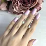 Срібна каблучка SilverBreeze з опалом 0.32ct (2018452)