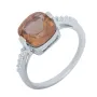 Серебряное кольцо SilverBreeze с Султанит султанитом 17 (2020080)