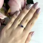 Серебряное кольцо SilverBreeze с сапфиром nano 0.31ct (2021780) 17