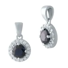 Серебряная подвеска SilverBreeze с сапфиром 0.905ct (2021841) Серебряная подвеска SilverBreeze с сапфиром 0.905ct (2021841)