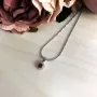 Срібна підвіска SilverBreeze з рубіном 1.003ct (2021520)