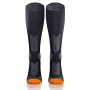 Спортивные компрессионные гольфы Sesto Senso Sport Kompression 35-38 Серый с оранжевым (sns0161)