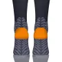 Спортивные компрессионные гольфы Sesto Senso Sport Kompression 35-38 Серый с оранжевым (sns0161)