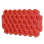 Силіконова форма для льоду CUMENSS Соти 205х120 мм Red (3474-10051)
