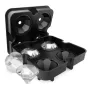Силіконова форма для льоду CUMENSS Діамант ємність 4 шт Black (3473-10048)
