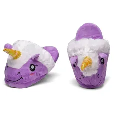 Домашні капці Єдиноріг Slippers 26-27см Фіолетовий (KUj123685)