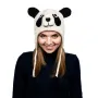 Шапка з вушками Kathmandu Animals Panda Оно size Білий + Чорний (22951)