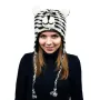 Шапка з вушками Kathmandu Animals White tiger One Size Білий + Чорний (22936))