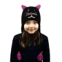 Шапка з вушками дитяча Kathmandu Animals Black cat One Size Чорний (23036)