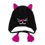 Шапка з вушками дитяча Kathmandu Animals Black cat One Size Чорний (23036)