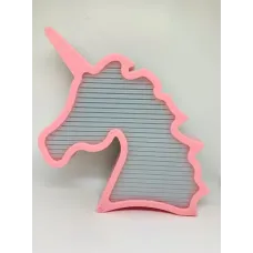 Нічник світильник Єдиноріг Light up message board з посланням Рожевий (uq124107)