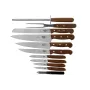 Кухонный набор Victorinox Rosewood Cutlery Block 12 предметов с деревянными ручками (5.1150.11)